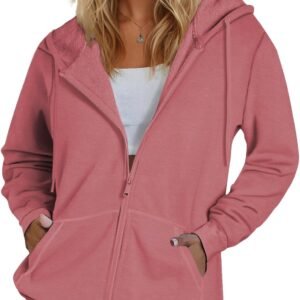 Slim-Fit Fleece Zip-Up Hoodie